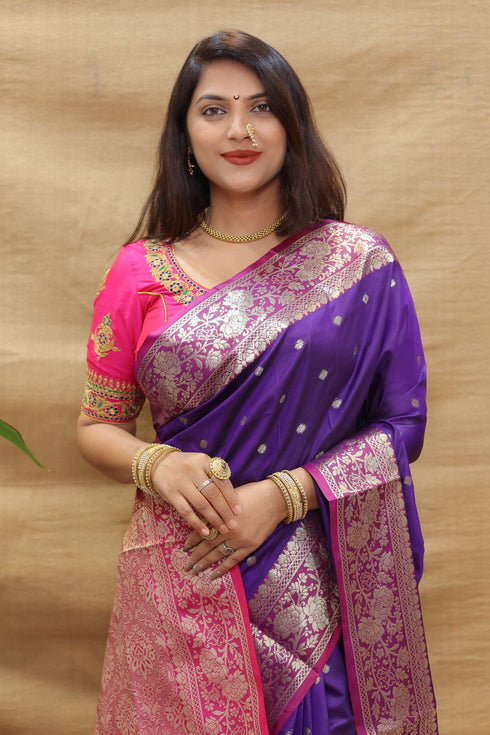 Vasthrlay Banarasi Wedding Saree
