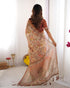 Vasthrlay Handloom Grey Beige Traditional Saree