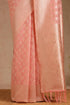 Vasthrlay Peach Tussar Woven