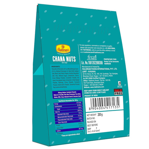 Haldiram Chana Nuts (pack of 4) 200 gms each