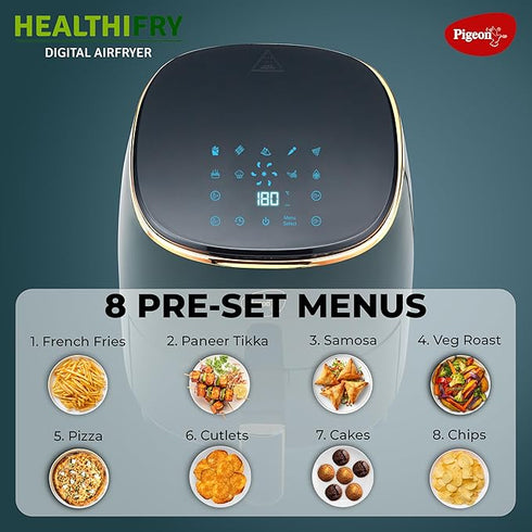 Pigeon Healthifry Digital Air Fryer, 360°