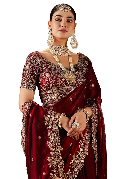Vasthrlay Embroidered Traditional Embellished Applique Bollywood