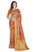 Vasthrlay Banarasi Gs Bandhani Red Ethnic Wear