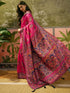 Vasthrlay Womens Weaving Unstitched Green Saree