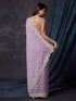 Vasthrlay Embroidery Blouse Purple Ethnic Wear