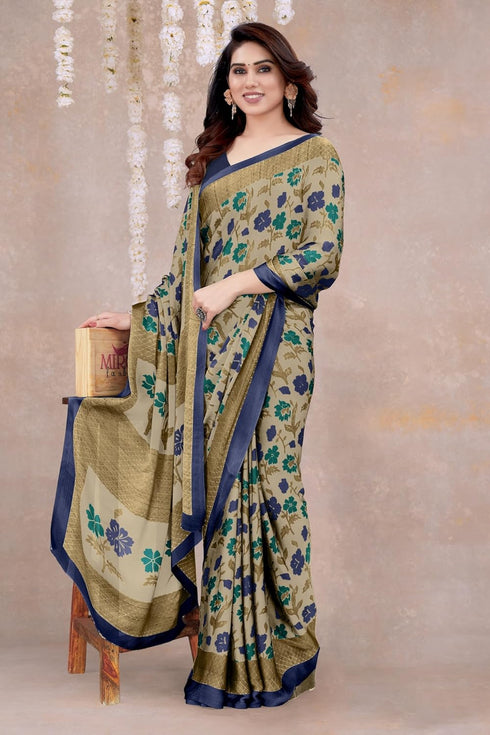 Vasthrlay Fashion Chiffon Printed Ethnic Wear