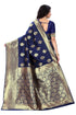 Vasthrlay Royal Blue San Pari Saree