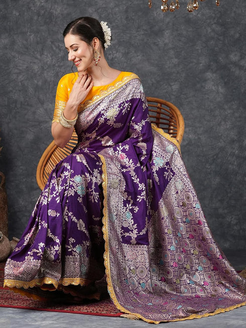 Vasthrlay Georgette Bandhani Green1 Green Saree