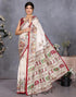 Vasthrlay Printed Unstitched Saree Az Ya Shaadi