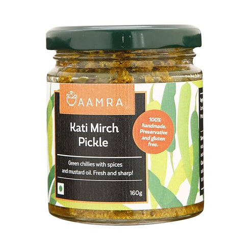 Aamra Homemade Traditional Kati Mirch Pickle