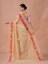 Vasthrlay Pink Unstitched Saree
