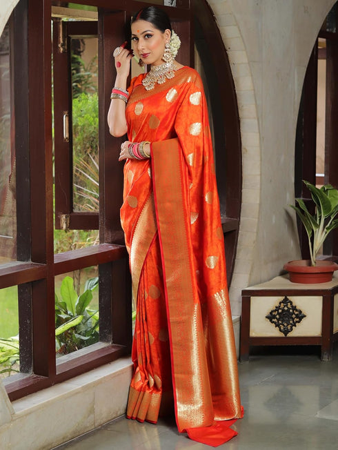 Vsathrlay Saree Kanjivaram Silk Pari Pista
