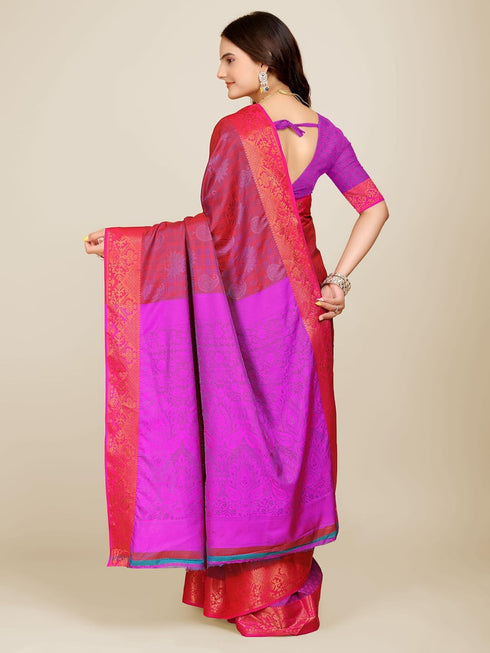 Vasthrlay Multicoloured Banarasi Ethnic Wear