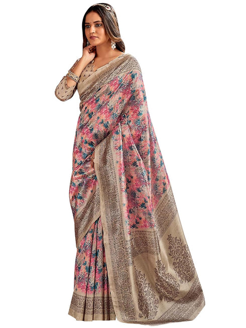 Vasthrlay Printed Unstitched Hs Ethnic Wear