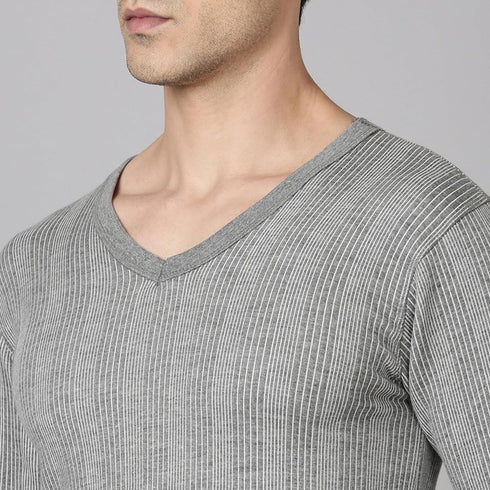 Dixcy Scott Men V Neck Long Sleeve
