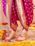 Vasthrlay Weaving Paithani Maroon Saree