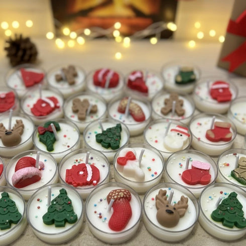 Christmas Tree Tealight Candles
