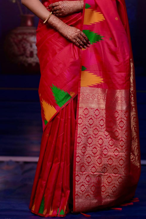 Vasthrlay Kanjivaram Unstitched Blouse Ethnic Wear