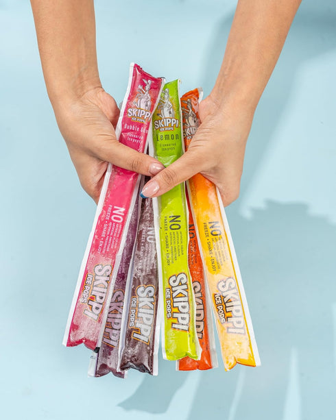 Skippi Ice Pops All Flavor Box of Skippi Natural Ice Pops