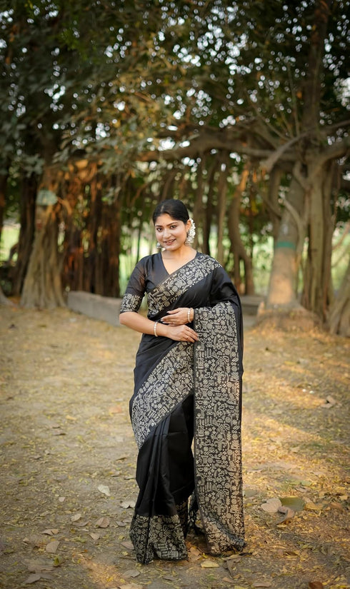 Vasthrlay Tussar Handloom Saree