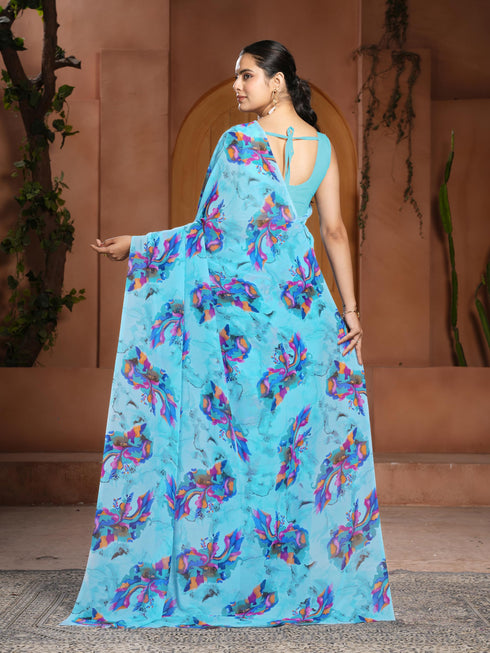 Vasthrlay Georgette Saree