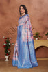 Vasthrlay Kanjivaram Blouse Purple Peachpurple