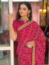 Vasthrlay Georgette Bandhani Multi Saree