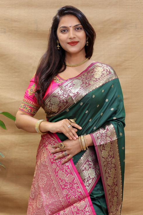 Vasthrlay Banarasi Wedding Saree