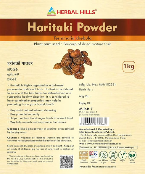 Herbal Hills Haritaki Powder