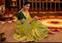 Vasthrlay Jacquard Embroidery Green Ethnic Wear