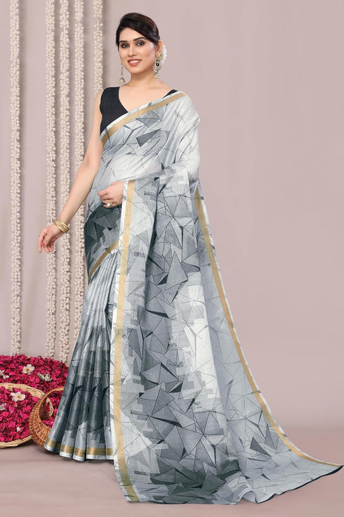 Vasthrlay Fashion Polyester Printed Ethnic Wear
