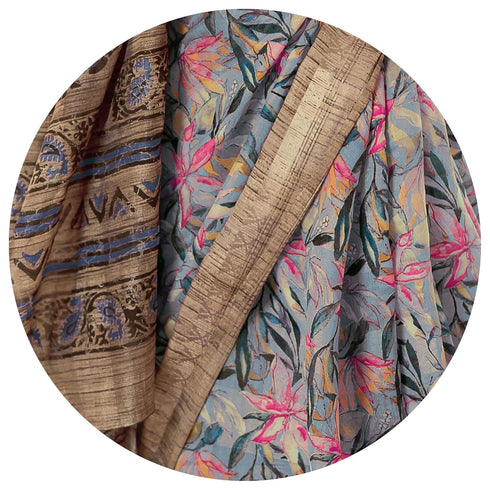 Vasthrlay Fashion Kalamkari Printed Ethnic Wear