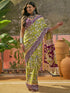 Vasthrlay Printed Yellow Saree