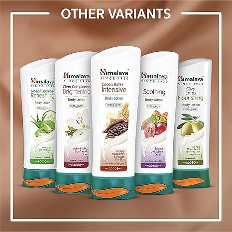 Himalaya Cocoa Butter Intensive Body Lotion | Daily Ultra Moisturizer For Dry Skin