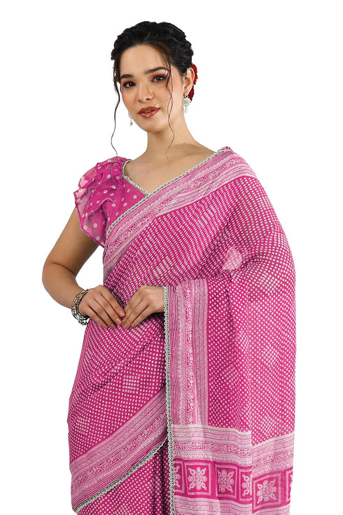 Vasthrlay Fashion Chiffon Paisley Printed Ethnic Wear