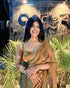 VasthrlayBoarder Unstitched Chhaavaa Mustard Free Ethnic Wear
