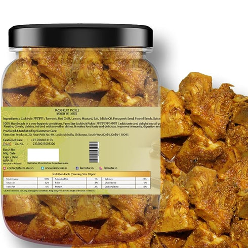 Farm Star Kathal Ka Achar-Jackfruit Pickle