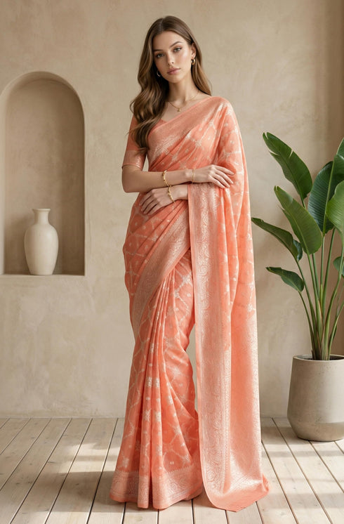 Vasthrlay Jacquard Saree