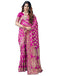 Vasthrlay Banarasi Jacquard Unstitched Yellow Saree