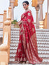 Vasthrlay Banarasi Jacquard Deep Saree