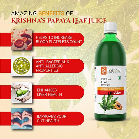 Krishna'S Papaya Leaf Juice