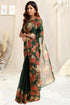 Vasthrlay Fashion Polyester Printed Black Ethnic Wear