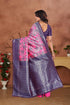 Vasthrlay Kanjivaram Blouse Purple Peachpurple