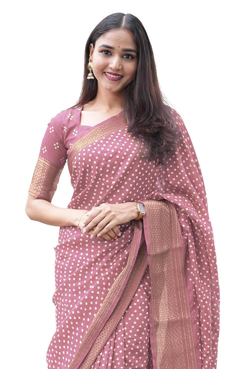 Vasthrlay Fashion Bandhani Printed Ethnic Wear