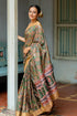 Vasthrlay Fashion Handloom Printed Dusty Ethnic Wear