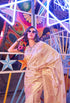 Vasthrlay Kanjivaram Handloom Golden Ethnic Wear