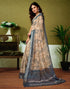 Vasthrlay Womens Cotton Printed Yellow Saree