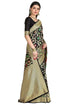 Vasthrlay Floral Gs Bridal Black Ethnic Wear