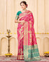 Vasthrlay Womens Weaving Unstitched Light Green Saree
