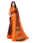 Vasthrlay Designer Chiffon Aliza Maroon Ethnic Wear